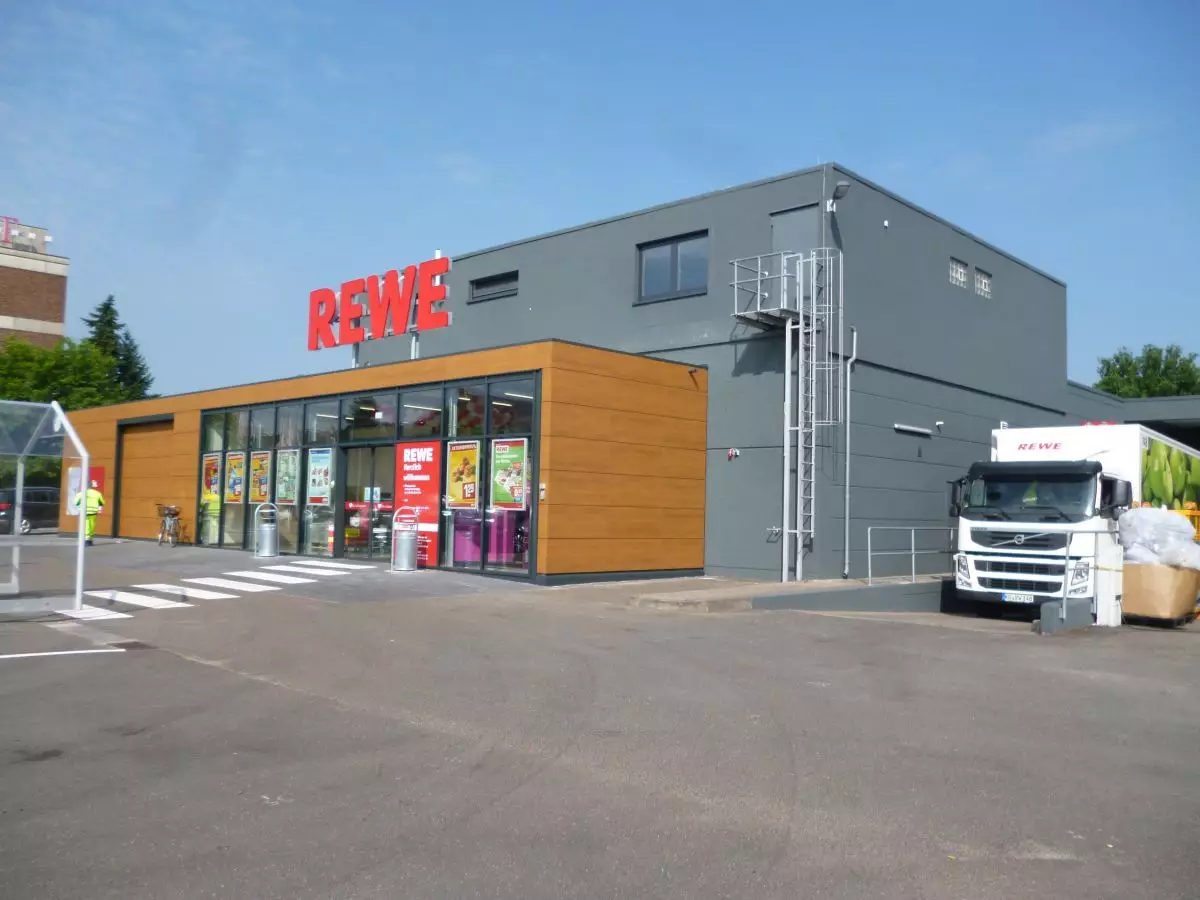 Erweiterung REWE-Markt in Trier